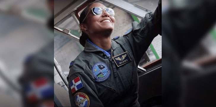 Dominicana, valerosa y dedicada: Lee Mateo; la primera mujer militar en comandar un escuadrón de vuelo
