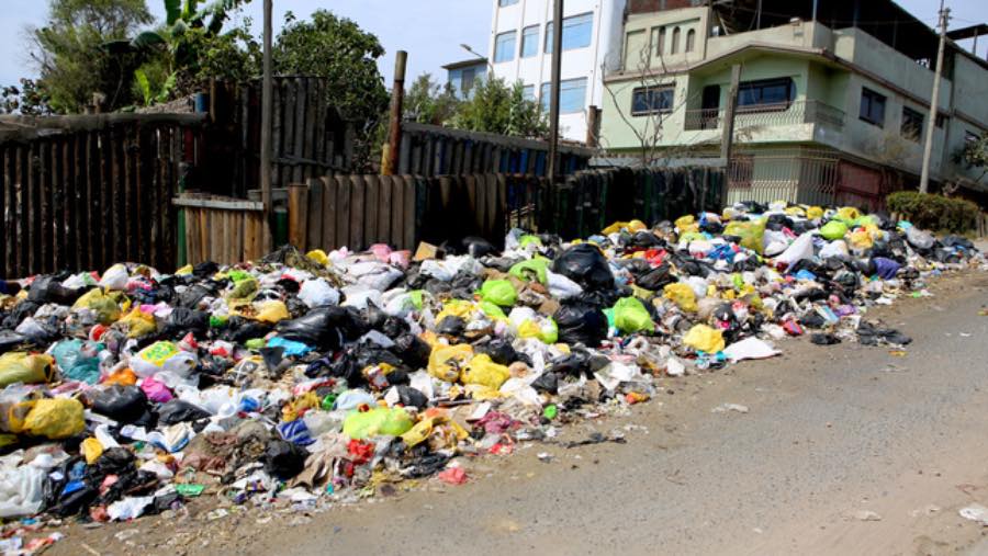 En el Gran Santo Domingo la basura sigue siendo un problema