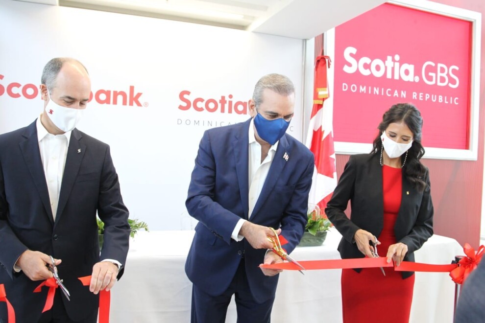 Scotiabank inaugura Campus de Servicios Globales con la presencia del presidente Abinader