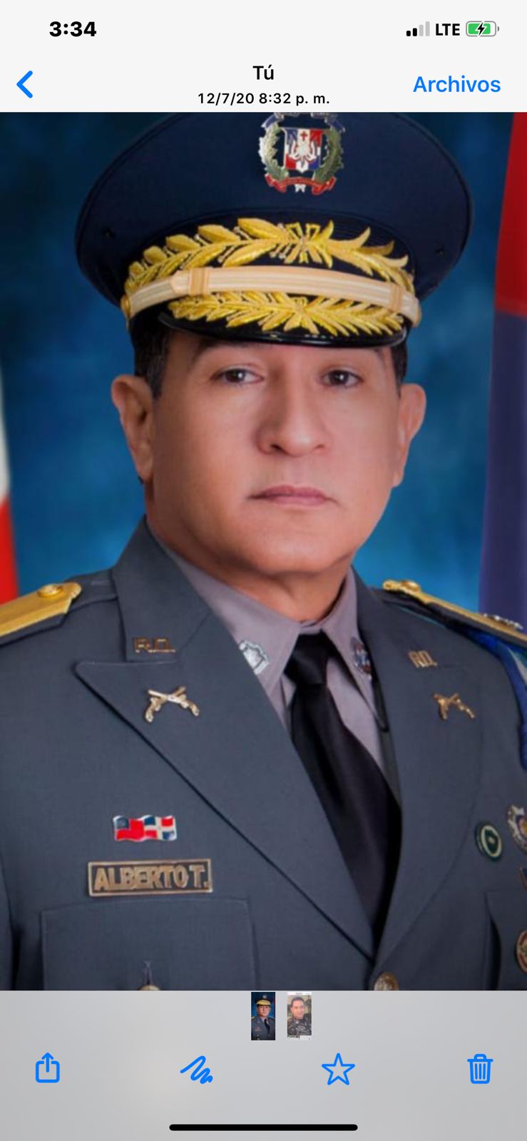 Abinader designa a Eduardo Alberto Then como director de la Policía Nacional