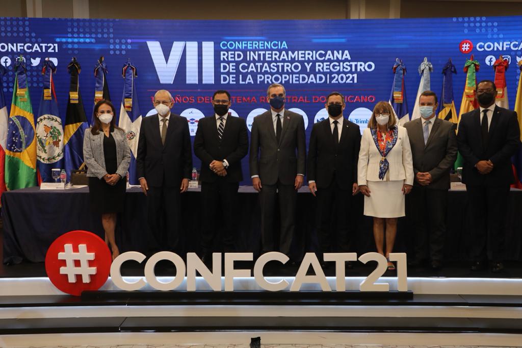 Presidente Abinader participa en  apertura de Conferencia Interamericana de Catastro y Registro de la Propiedad