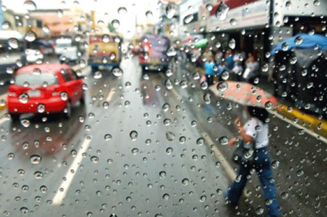Onamet informa sistema frontal y vaguada provocarán lluvias en varios puntos del país