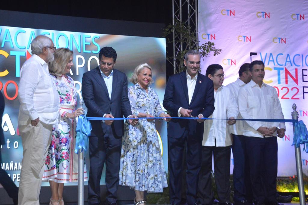 Presidente Luis Abinader inaugura  la XXI versión de “Vacaciones CTN Expo Feria 2022”