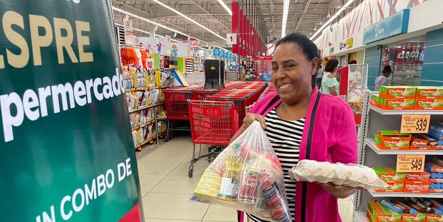 Miles de personas se beneficiaron de ventas de combos del Inespre en los supermercados