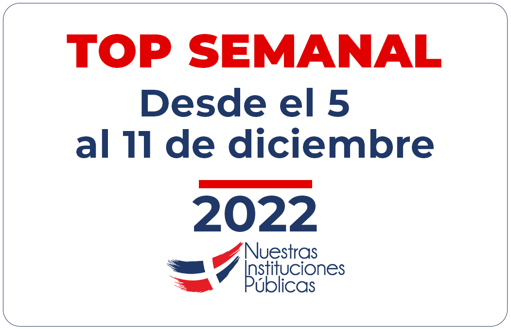 Top Semanal del 5 al 11 de diciembre de 2022