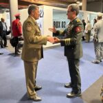 Ministro de Defensa Díaz Morfa se reúne con alto mando militar de España