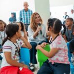 ADN lleva alegría a circunscripciones Campamento infantil gratuito