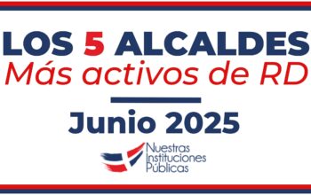 5 alcaldes mas activos