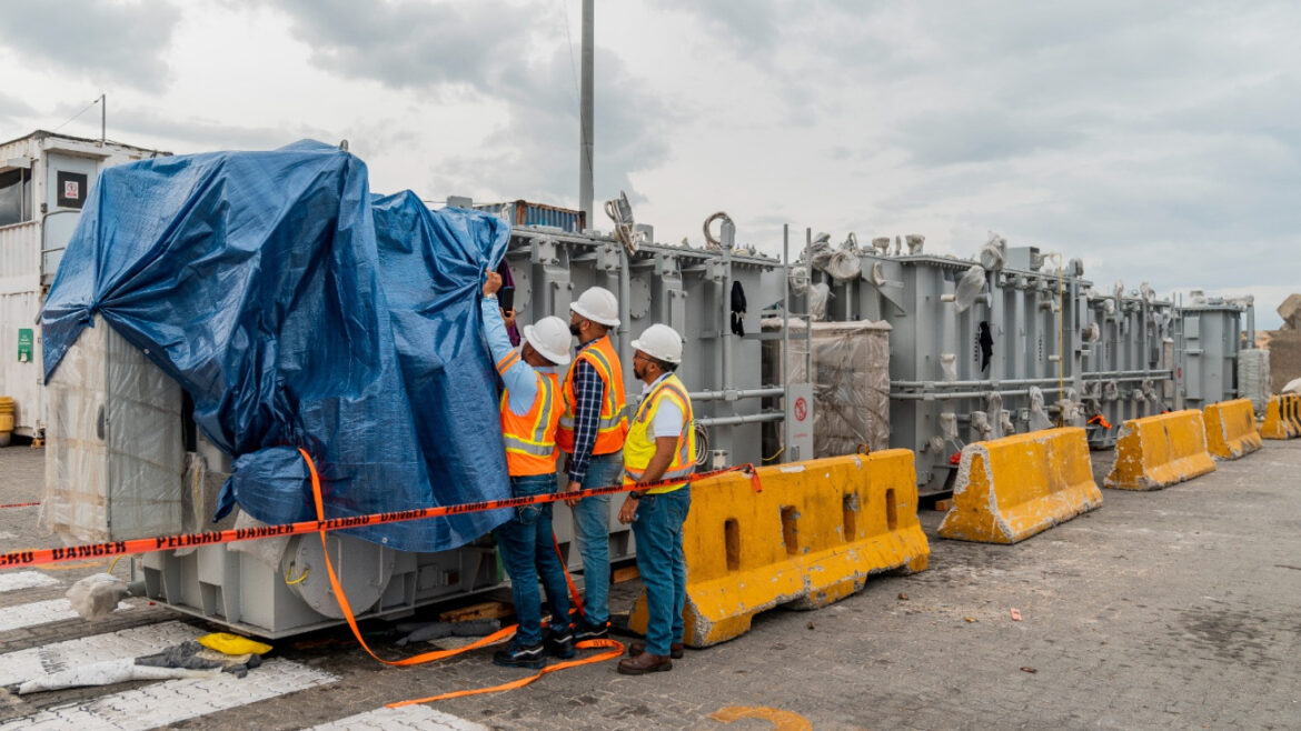 Edesur fortalece su red eléctrica con seis nuevos transformadores, para mejorar el servicio a casi 500,000 clientes