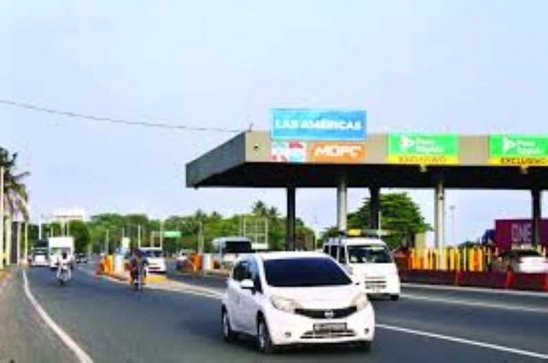 RD-Vial inicia instalación de vibralíneas en peaje de Autopista de Las Américas