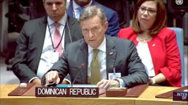 Roberto Álvarez, participará este miércoles en una reunión del Consejo de Seguridad de las Naciones Unidas sobre la crisis haitiana