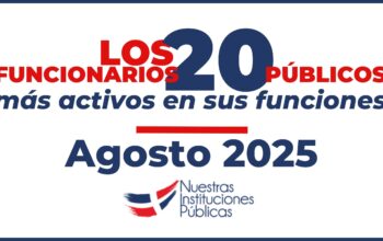 20 funcionarios mas activos