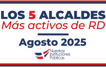 5 alcaldes mas activos