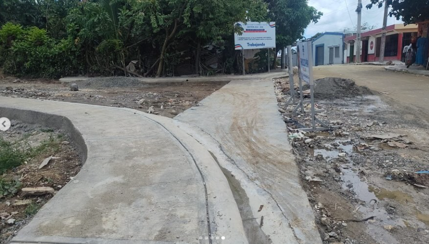 Alcaldía de Santo Domingo Oeste avanza en Obras de Rehabilitación Vial en Hato Nuevo.