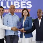 Vicepresidenta Raquel Peña y ministro Kelvin Cruz conmemoran el día de los clubes