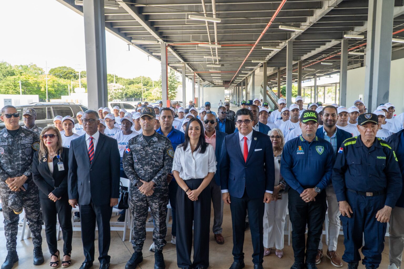 Interior y Policía inicia en SDE formación de aspirantes a Policía Auxiliar