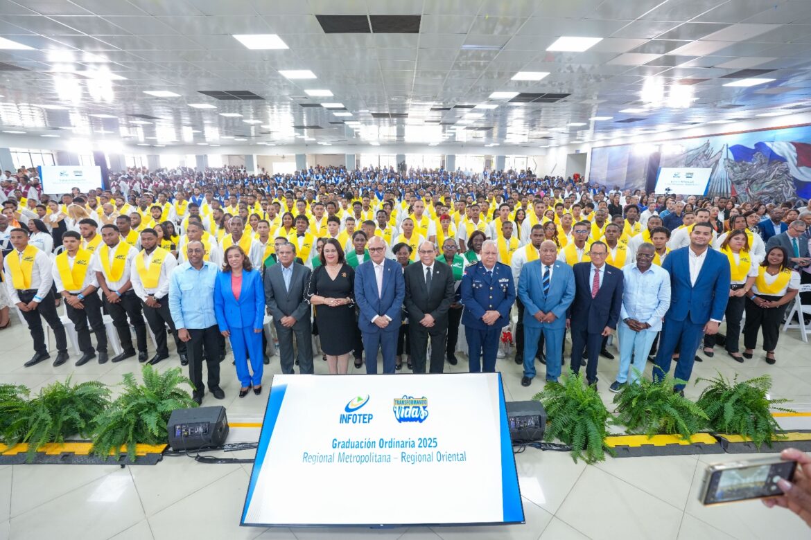 INFOTEP incorpora 2,097 nuevos técnicos al mercado laboral, impulsando sectores estratégicos de la economía dominicana