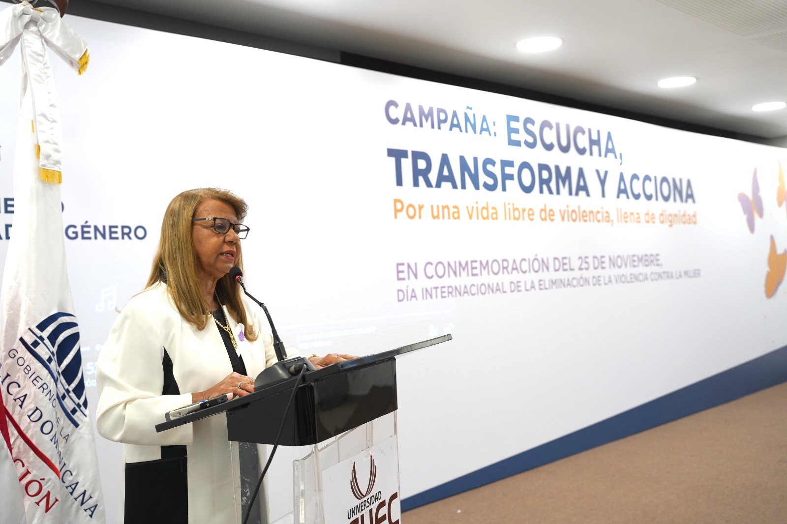 MINERD lanza campaña “Escucha, transforma y acciona” para prevenir violencia contra la mujer