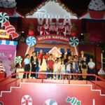 Abinader inaugura Villa Navidad junto al presidente de BR, Leonardo Aguilera y la alcaldesa Carolina Mejía