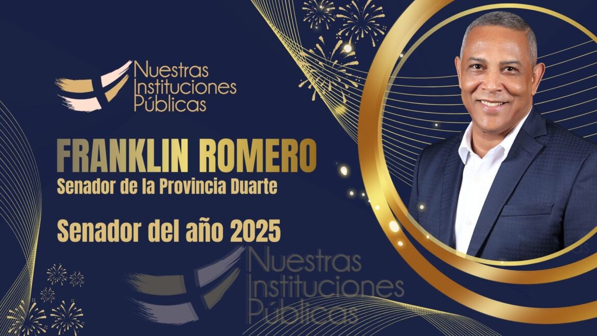 Franklin Romero, Senador del año