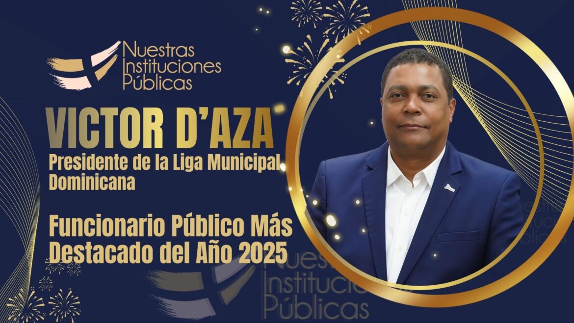 Victo de Aza funcionario del año 2025
