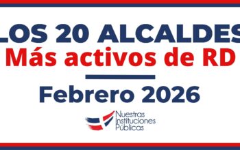 Los 20 alcaldes mas activos febrero 2026