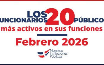 Los 20 Funcionarios mas activos – Febrero 2026