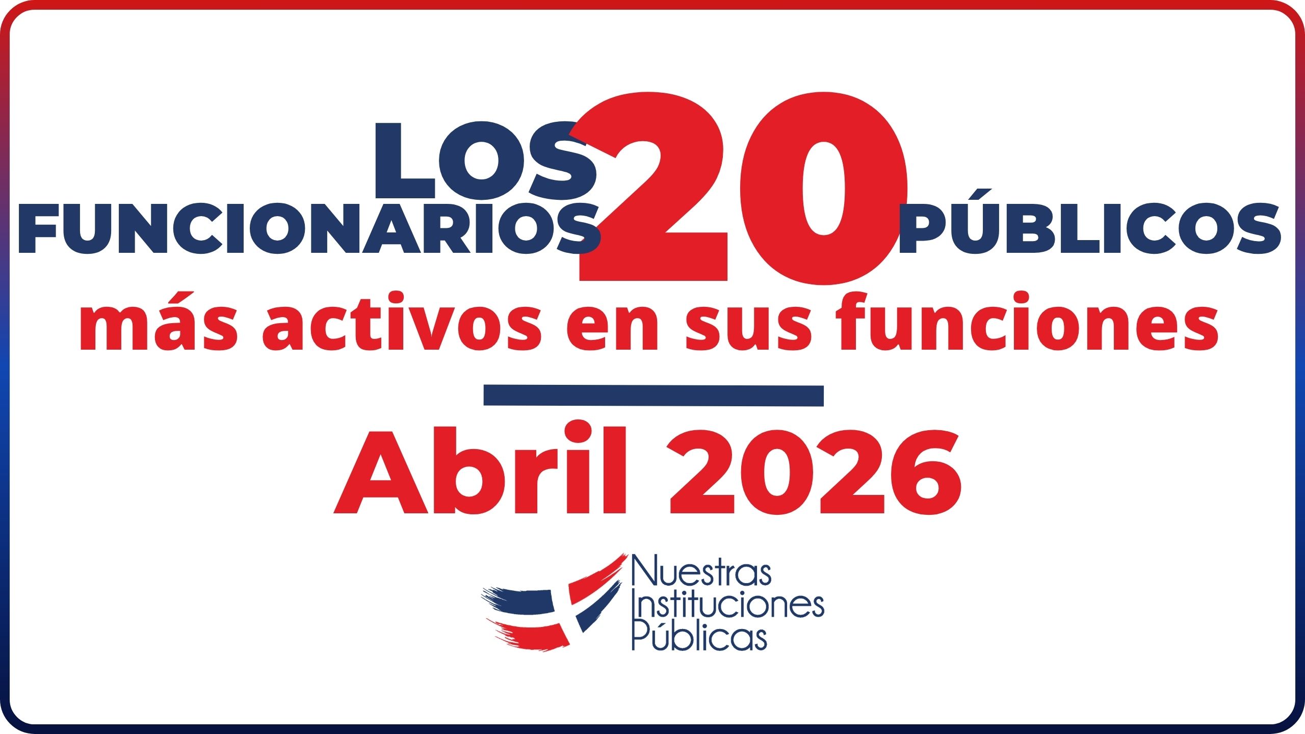 20 Funcionario mas activos